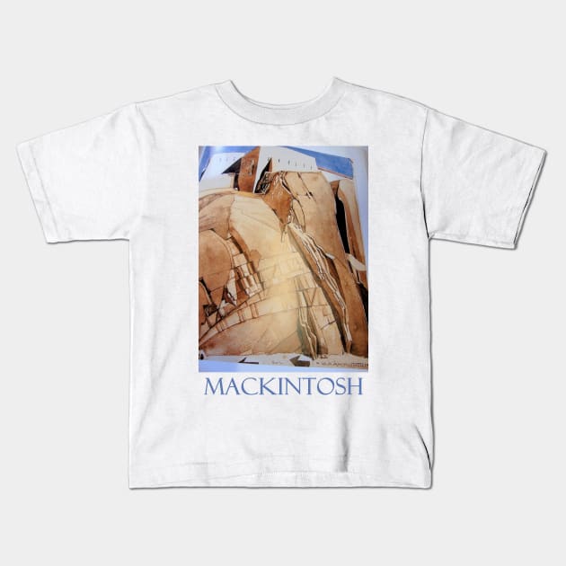 Landscape by Charles Rennie Mackintosh Kids T-Shirt by Naves